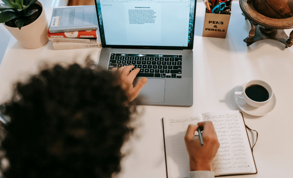 indie author planning her career strategy